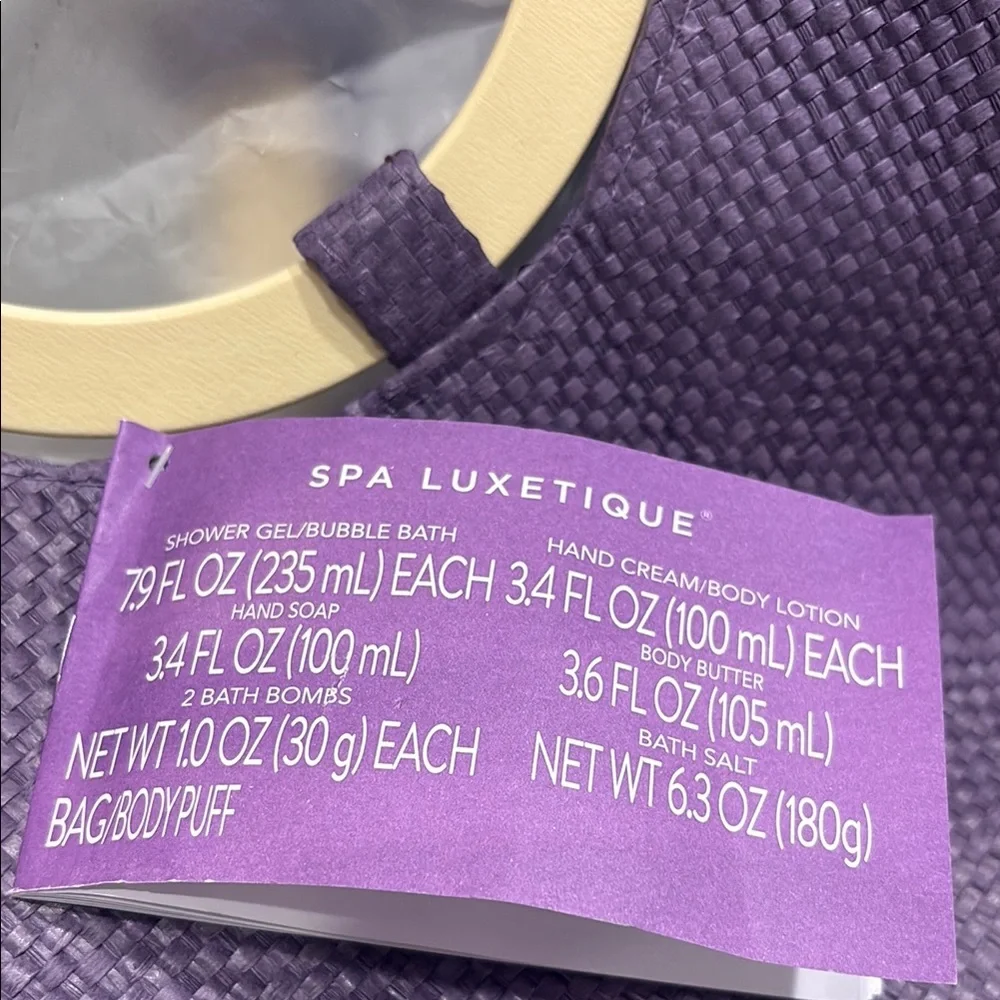 Lavender Bath & Body Set - Purple - Picture 3 of 4